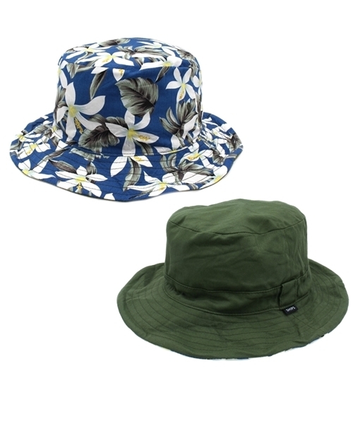 SHIPS（シップス）の「SHIPS KIDS:アロハ ワイヤー リバーシブル ハット（ハット・キッズ・グリーン・LARGE/MEDIUM/SMALL）」の3枚目の写真