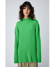 MOUSSY | WIDE RIB LONG セーター(ニット/セーター)