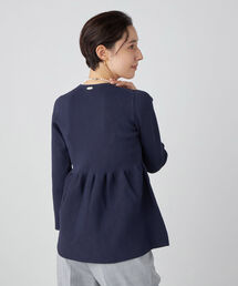 NOLLEY’S Sophi | 《手洗い可能》ペプラムプルオーバーニット(ニット/セーター)