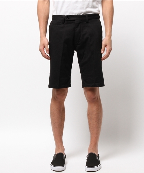 CIAOPANIC(チャオパニック)の「【Ciaopanic】T/Cツイルスラックスショーツ(その他パンツ・メンズ・ベージュ/ブラック/グレー/ネイビー・SMALL/LARGE/MEDIUM)」の9枚目の写真