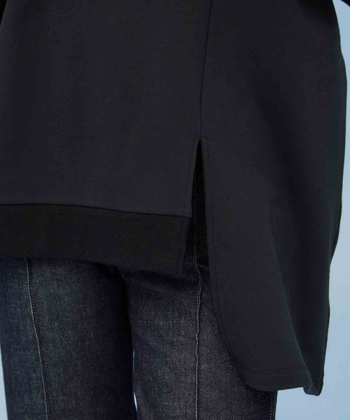 PUBLIC TOKYO（パブリックトウキョウ）の「【三重県産】ショルダーホールオーバーサイズスウェット/カットアウトスエット（スウェット・レディース・ホワイト/ブラック・FREE）」の20枚目の写真