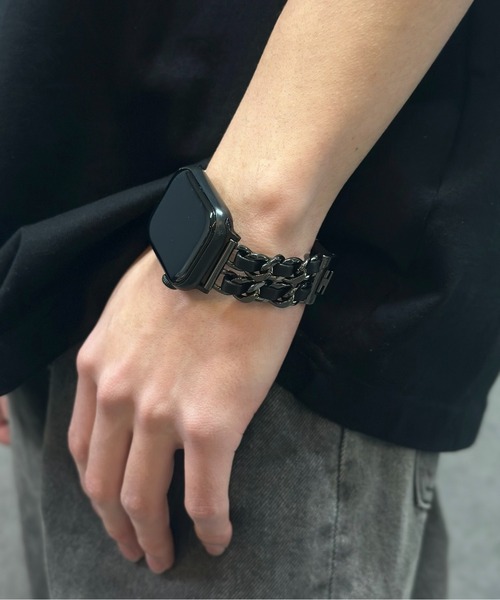 Burner(バーナー)の「【OKUOKU 0909】Apple Watch Band / アップルウォッチ バンド oku-awatch-639014983591-228(デジタル腕時計・メンズ・G/J/I/K/B/C/H/F/D/A/E・A/B)」の2枚目の写真