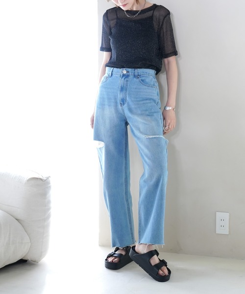 AmiAmi(アミアミ)の「軽量コンフォートダブルベルトサンダル/シャワー厚底サンダル(サンダル・レディース・ブラック/ホワイト・36/37/38/39/40)」の13枚目の写真