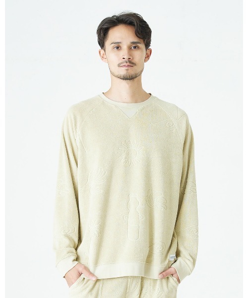 BANKS（バンクス）の「CREW/BANKS(バンクス)スウェットトレーナー（スウェット・メンズ・ライトグリーン・SMALL/MEDIUM/LARGE/X-LARGE）」の11枚目の写真