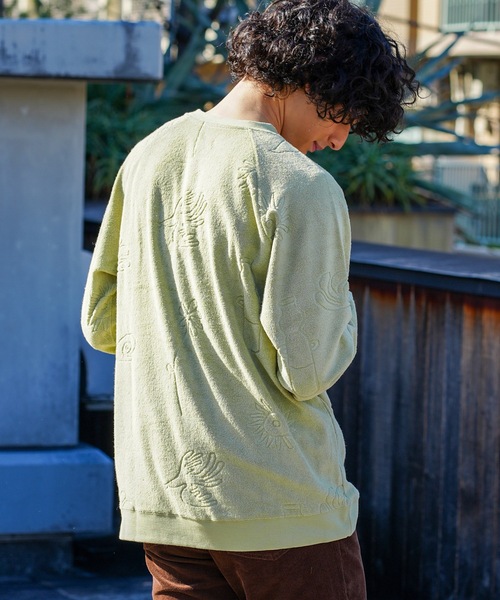 BANKS（バンクス）の「CREW/BANKS(バンクス)スウェットトレーナー（スウェット・メンズ・ライトグリーン・SMALL/MEDIUM/LARGE/X-LARGE）」の9枚目の写真