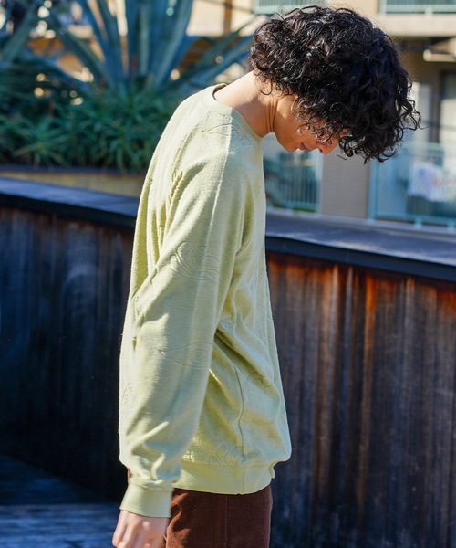 BANKS（バンクス）の「CREW/BANKS(バンクス)スウェットトレーナー（スウェット・メンズ・ライトグリーン・SMALL/MEDIUM/LARGE/X-LARGE）」の8枚目の写真