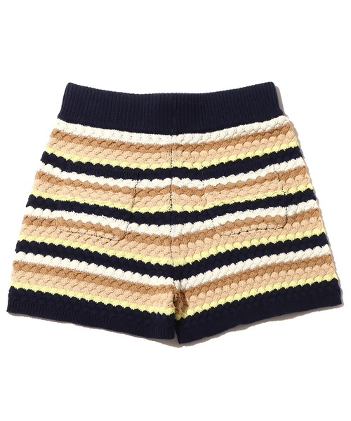 atmos pink(アトモスピンク)の「atmos pink ボーダーニットショーパン(その他パンツ・レディース・ピンク/グリーン/ネイビー・S/M)」の14枚目の写真