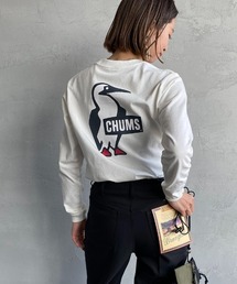 【WEB限定】[CHUMS/チャムス] ブービーバードバックプリント ロングスリーブTシャツ