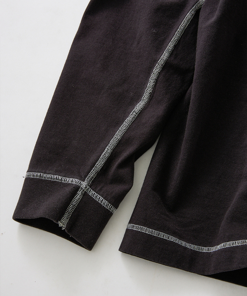 Healthknit(ヘルスニット)の「【Healthknit×JOURNAL STANDARD】別注 ヘンリーネック L/S Tシャツ(Tシャツ/カットソー・メンズ・ホワイト/グレー/ブラック系その他・SMALL/MEDIUM/LARGE)」の7枚目の写真