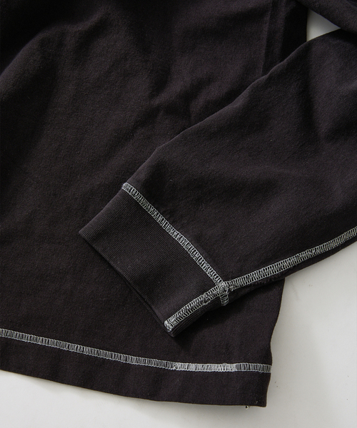 Healthknit(ヘルスニット)の「【Healthknit×JOURNAL STANDARD】別注 ヘンリーネック L/S Tシャツ(Tシャツ/カットソー・メンズ・ホワイト/グレー/ブラック系その他・SMALL/MEDIUM/LARGE)」の8枚目の写真
