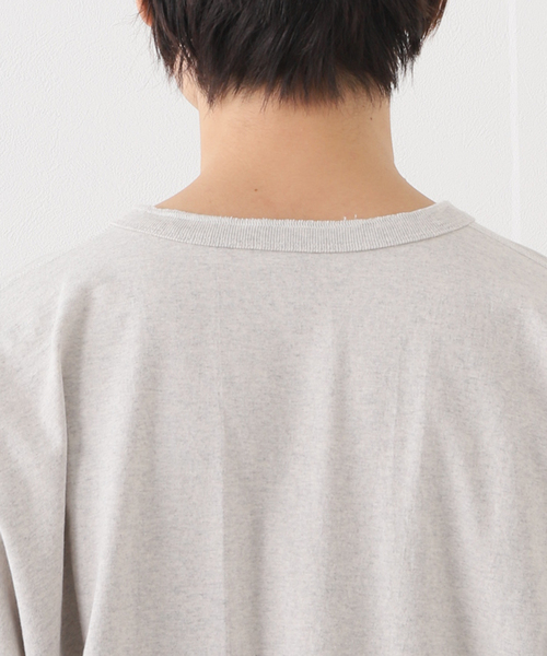 Healthknit(ヘルスニット)の「【Healthknit×JOURNAL STANDARD】別注 ヘンリーネック L/S Tシャツ(Tシャツ/カットソー・メンズ・ホワイト/グレー/ブラック系その他・SMALL/MEDIUM/LARGE)」の16枚目の写真