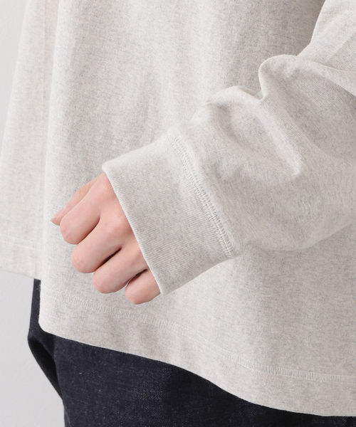 Healthknit(ヘルスニット)の「【Healthknit×JOURNAL STANDARD】別注 ヘンリーネック L/S Tシャツ(Tシャツ/カットソー・メンズ・ホワイト/グレー/ブラック系その他・SMALL/MEDIUM/LARGE)」の19枚目の写真