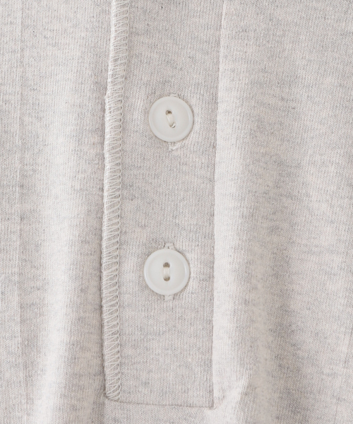 Healthknit(ヘルスニット)の「【Healthknit×JOURNAL STANDARD】別注 ヘンリーネック L/S Tシャツ(Tシャツ/カットソー・メンズ・ホワイト/グレー/ブラック系その他・SMALL/MEDIUM/LARGE)」の20枚目の写真