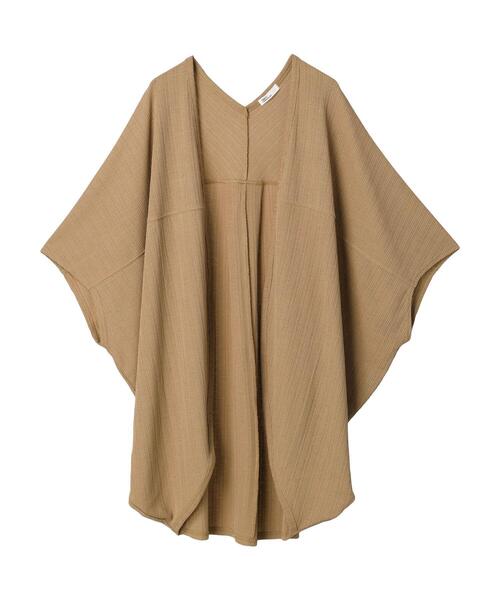 CRAFT STANDARD BOUTIQUE（クラフトスタンダードブティック）の「モモンガカーディガン（カーディガン/ボレロ・レディース・ブラック/キャメル・FREE）」の21枚目の写真