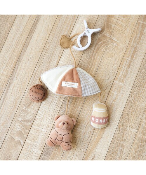 apres les cours（アプレレクール）の「tiny bear ベビーカーラトル（ベビーカー/ベビーカー用品・キッズ・ベージュ・FREE）」の7枚目の写真