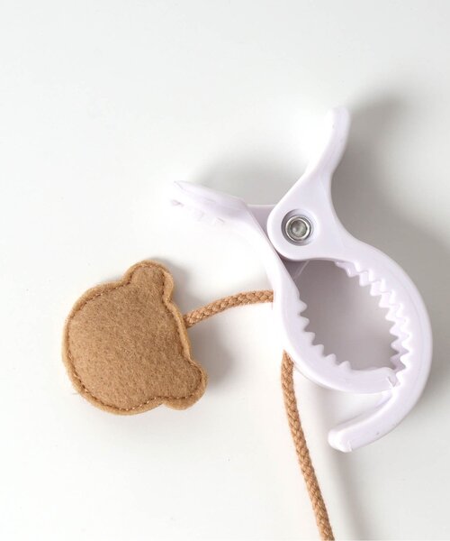 apres les cours（アプレレクール）の「tiny bear ベビーカーラトル（ベビーカー/ベビーカー用品・キッズ・ベージュ・FREE）」の10枚目の写真