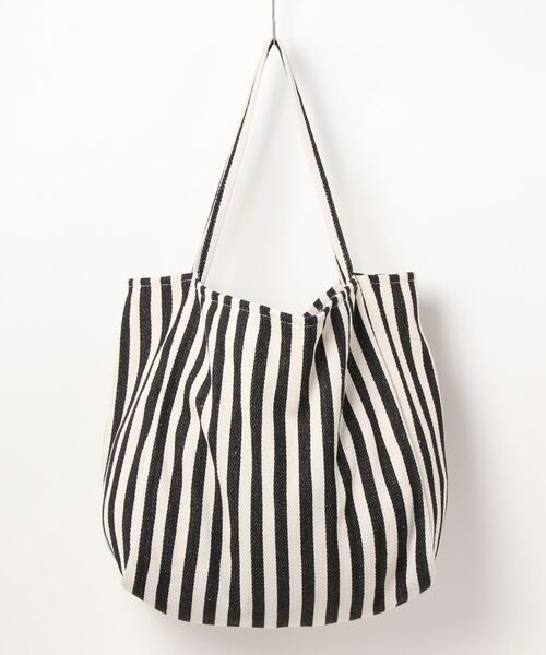 PORTER×Sunbrella ストライプ キャンバストートバッグ　大容量 未使用級 PORTER ヘッドポーター × サンブレラ ストライプ