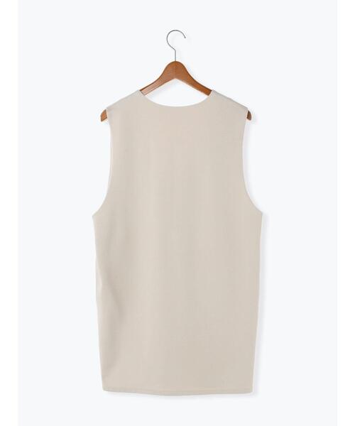 Lugnoncure（ルノンキュール）の「ポンチワンピース(セットアップ可)（ワンピース・レディース・ブラック/ベージュ/ミント・ﾌﾘ-）」の20枚目の写真