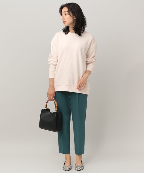 Elura(エルーラ)の「カシミヤブレンドスウェット(スウェット・レディース・ブラウン系その他/ピンクベージュ/オフホワイト・MEDIUM/LARGE)」の12枚目の写真