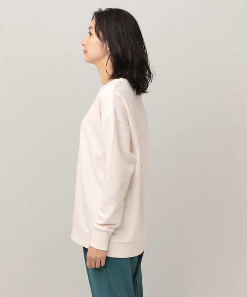 Elura(エルーラ)の「カシミヤブレンドスウェット(スウェット・レディース・ブラウン系その他/ピンクベージュ/オフホワイト・MEDIUM/LARGE)」の15枚目の写真