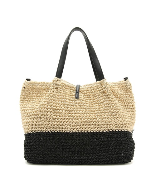 ROPE' PICNIC（ロペピクニック）の「A4対応/メタルサルカンペーパートート＆ショルダーバッグ（トートバッグ・レディース・ホワイト系その他6/ブラウン/ブラック系その他・FREE）」の10枚目の写真