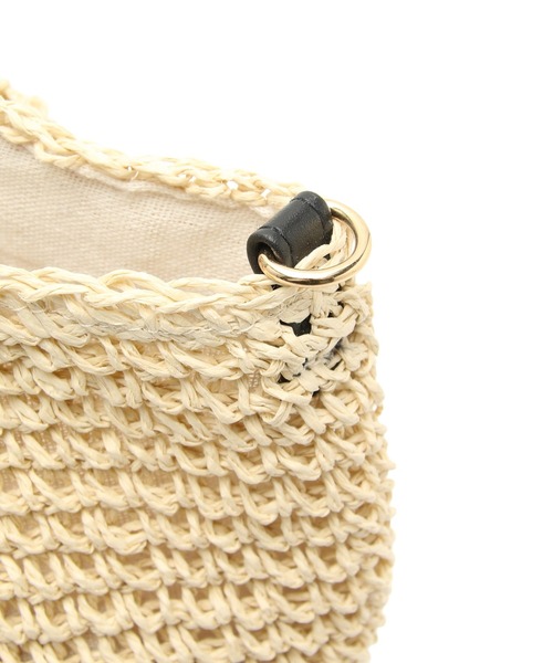 ROPE' PICNIC（ロペピクニック）の「A4対応/メタルサルカンペーパートート＆ショルダーバッグ（トートバッグ・レディース・ホワイト系その他6/ブラウン/ブラック系その他・FREE）」の12枚目の写真