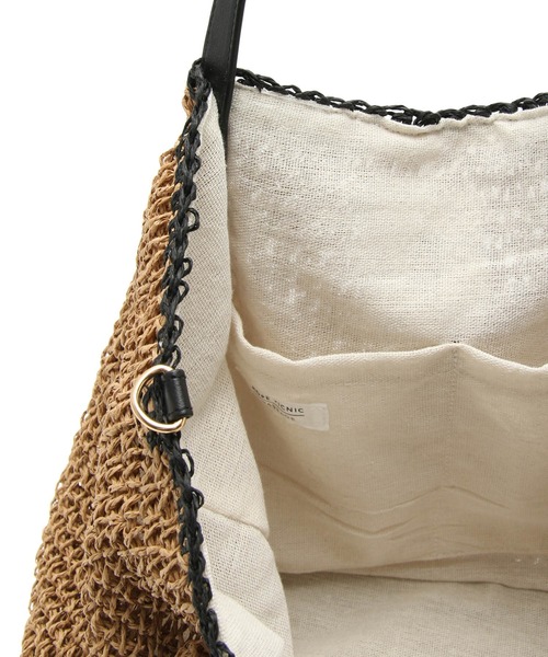 ROPE' PICNIC（ロペピクニック）の「A4対応/メタルサルカンペーパートート＆ショルダーバッグ（トートバッグ・レディース・ホワイト系その他6/ブラウン/ブラック系その他・FREE）」の19枚目の写真