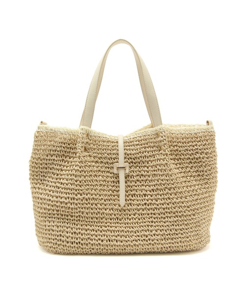 ROPE' PICNIC（ロペピクニック）の「A4対応/メタルサルカンペーパートート＆ショルダーバッグ（トートバッグ・レディース・ホワイト系その他6/ブラウン/ブラック系その他・FREE）」の7枚目の写真