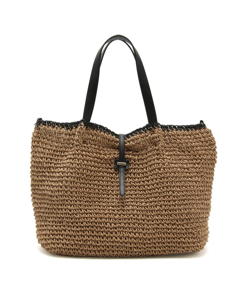 ROPE' PICNIC（ロペピクニック）の「A4対応/メタルサルカンペーパートート＆ショルダーバッグ（トートバッグ・レディース・ホワイト系その他6/ブラウン/ブラック系その他・FREE）」の5枚目の写真