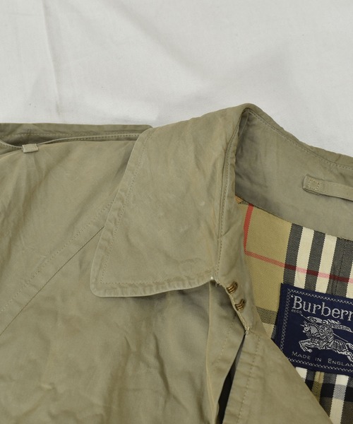 VINTAGE（ヴィンテージ）の「【ヴィンテージ古着】80-90s Burberrys'/バーバリー チェックライナー トレンチコート（トレンチコート・メンズ・ベージュ・X-LARGE）」の6枚目の写真