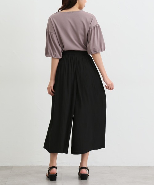 Honeys（ハニーズ）の「ロングスカーチョ（その他パンツ・レディース・スミクロ/ブルー系その他/ネイビー/モカ/ブラック・M/LL/L）」の7枚目の写真