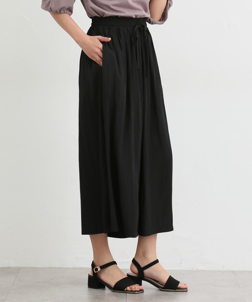 Honeys（ハニーズ）の「ロングスカーチョ（その他パンツ・レディース・スミクロ/ブルー系その他/ネイビー/モカ/ブラック・M/LL/L）」の8枚目の写真