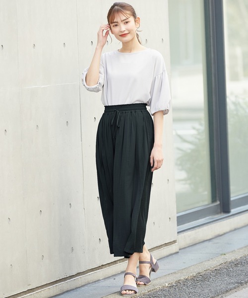 Honeys（ハニーズ）の「ロングスカーチョ（その他パンツ・レディース・スミクロ/ブルー系その他/ネイビー/モカ/ブラック・M/LL/L）」の11枚目の写真