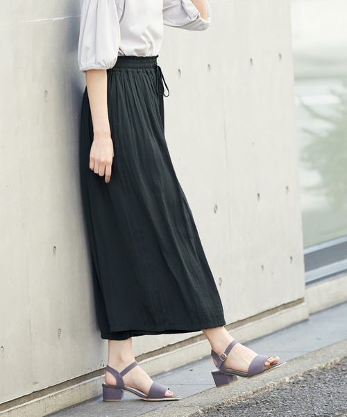 Honeys（ハニーズ）の「ロングスカーチョ（その他パンツ・レディース・スミクロ/ブルー系その他/ネイビー/モカ/ブラック・M/LL/L）」の12枚目の写真