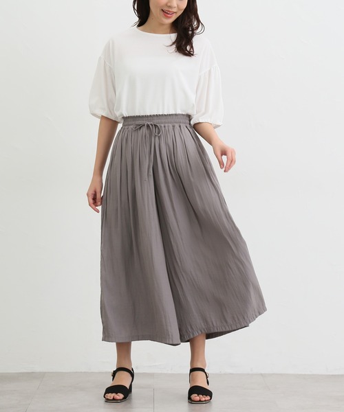 Honeys（ハニーズ）の「ロングスカーチョ（その他パンツ・レディース・スミクロ/ブルー系その他/ネイビー/モカ/ブラック・M/LL/L）」の16枚目の写真