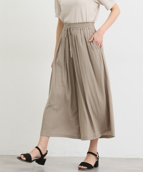 Honeys（ハニーズ）の「ロングスカーチョ（その他パンツ・レディース・スミクロ/ブルー系その他/ネイビー/モカ/ブラック・M/LL/L）」の21枚目の写真