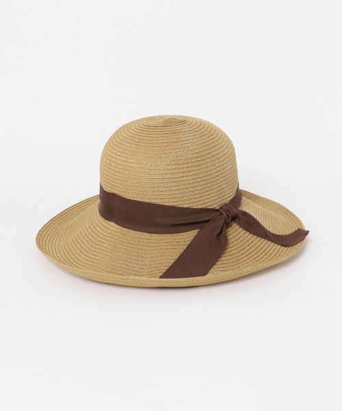 RODE SKO（ロデスコ）の「洗えるたためるリボンハット（ハット・レディース・ブラック/アイボリー/ブラウン/ミント・ONE）」の20枚目の写真