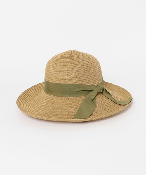 RODE SKO（ロデスコ）の「洗えるたためるリボンハット（ハット・レディース・ブラック/アイボリー/ブラウン/ミント・ONE）」の21枚目の写真