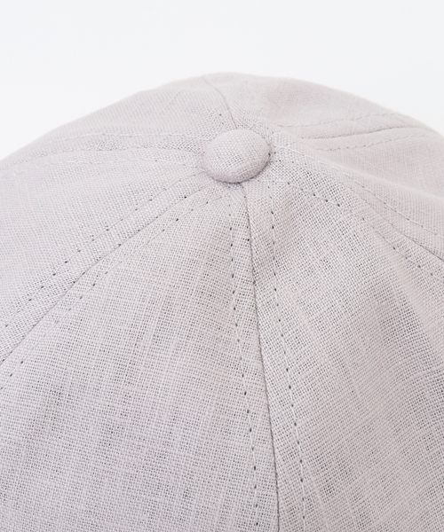 MELROSE claire（メルローズ クレール）の「【shesay涼しげなリネンのローキャップ 】（キャップ・レディース・ライトグレー/ダークグレー・FREE）」の10枚目の写真