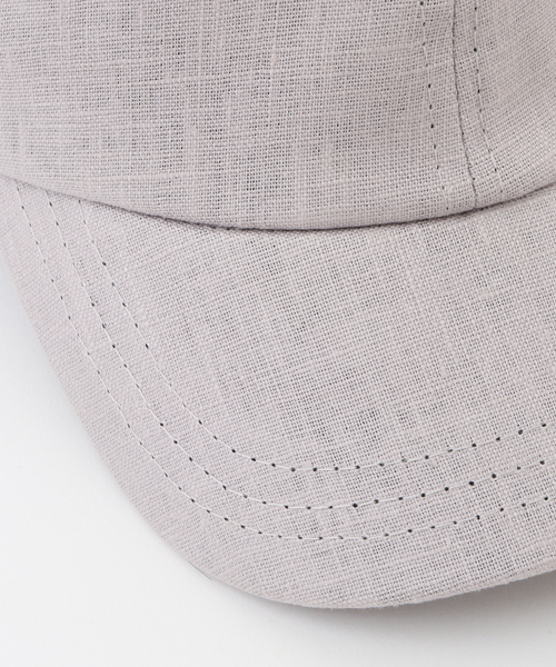 MELROSE claire（メルローズ クレール）の「【shesay涼しげなリネンのローキャップ 】（キャップ・レディース・ライトグレー/ダークグレー・FREE）」の11枚目の写真
