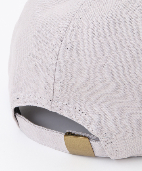 MELROSE claire（メルローズ クレール）の「【shesay涼しげなリネンのローキャップ 】（キャップ・レディース・ライトグレー/ダークグレー・FREE）」の12枚目の写真