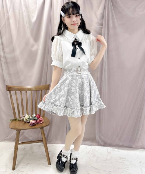  Rosette ジャケット&スカート tweed check mini skirt – BUNNY APARTMENT