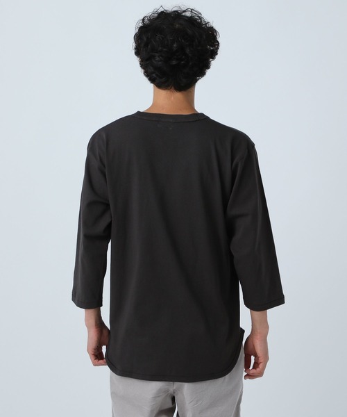 URBAN ISLAND SOCIETY(アーバンアイランドソサエティ)の「【URBAN ISLAND SOCIETY(アーバンアイランドソサエティ)】HNL 7部袖Tシャツ(Tシャツ/カットソー・メンズ・ホワイト/ブラック/ブルー・MEDIUM/LARGE)」の11枚目の写真