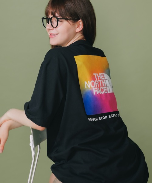 THE NORTH FACE(ザノースフェイス)の「日本未発売 THE NORTH FACE/ザ・ノースフェイス M S/S BOX NSE TEE 半袖Tシャツ(Tシャツ/カットソー・メンズ・グレー系/ブラック系/ブラック系2/ホワイト/ブラック系3・XL/L/M)」の4枚目の写真