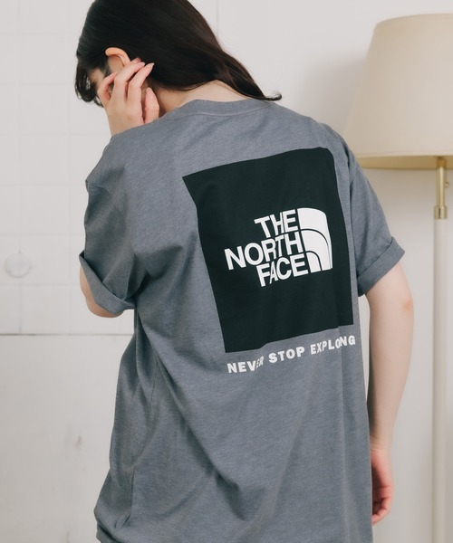 THE NORTH FACE(ザノースフェイス)の「日本未発売 THE NORTH FACE/ザ・ノースフェイス M S/S BOX NSE TEE 半袖Tシャツ(Tシャツ/カットソー・メンズ・グレー系/ブラック系/ブラック系2/ホワイト/ブラック系3・XL/L/M)」の5枚目の写真