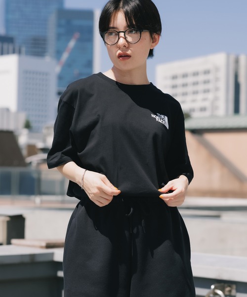 THE NORTH FACE(ザノースフェイス)の「日本未発売 THE NORTH FACE/ザ・ノースフェイス M S/S BOX NSE TEE 半袖Tシャツ(Tシャツ/カットソー・メンズ・グレー系/ブラック系/ブラック系2/ホワイト/ブラック系3・XL/L/M)」の17枚目の写真