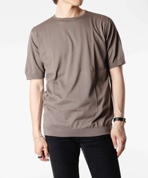 JOHN SMEDLEY BELDEN 30 GAUGE SEAISLAND COTTON CREW NECK KNITジョンスメドレー ベルデン 30ゲージ シーアイランドコットン クルーネック 半袖ニット