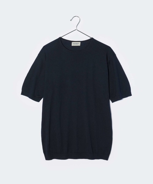 ジョンスメドレー サマー ニット 綿 ロベルトコリーナ ドリスヴァンノッテン JOHN SMEDLEY BELDEN 30 GAUGE SEAISLAND COTTON CREW NECK KNIT