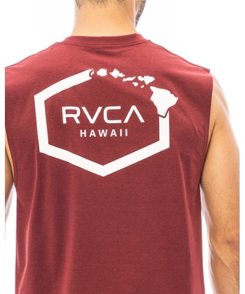 RVCA（ルーカ）の「RVCA メンズ 【SURF】 HAWAII SURF TANK 【2023年夏モデル】/ルーカタンクトップラッシュガード(水着)（ラッシュガード・メンズ・ホワイト/ブラック/ブラックミックス・SMALL/MEDIUM/LARGE/X-LARGE）」の14枚目の写真