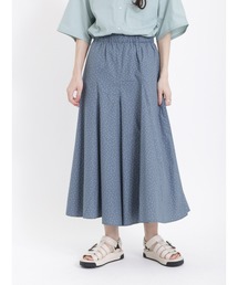 Samansa Mos2 | 【接触冷感】いつも涼しくゆらゆらフレアパンツ(その他パンツ)